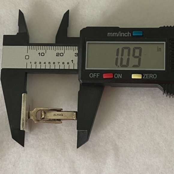 Sterling Silver A. Munoz Taxco Abalone Cuff Links - Picture 14 of 16